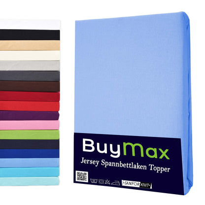 Topper Spannbettlaken 120x200 cm - Buymax