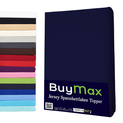 Topper Spannbettlaken 180x200 cm - Buymax