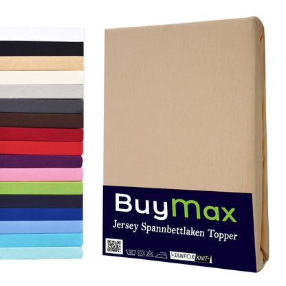 Topper Spannbettlaken 160x200 cm - Buymax