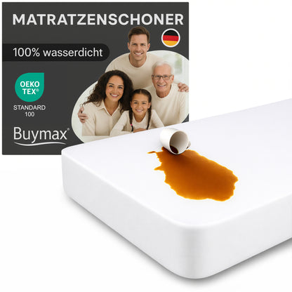 Mattress protector all-round rubber, waterproof