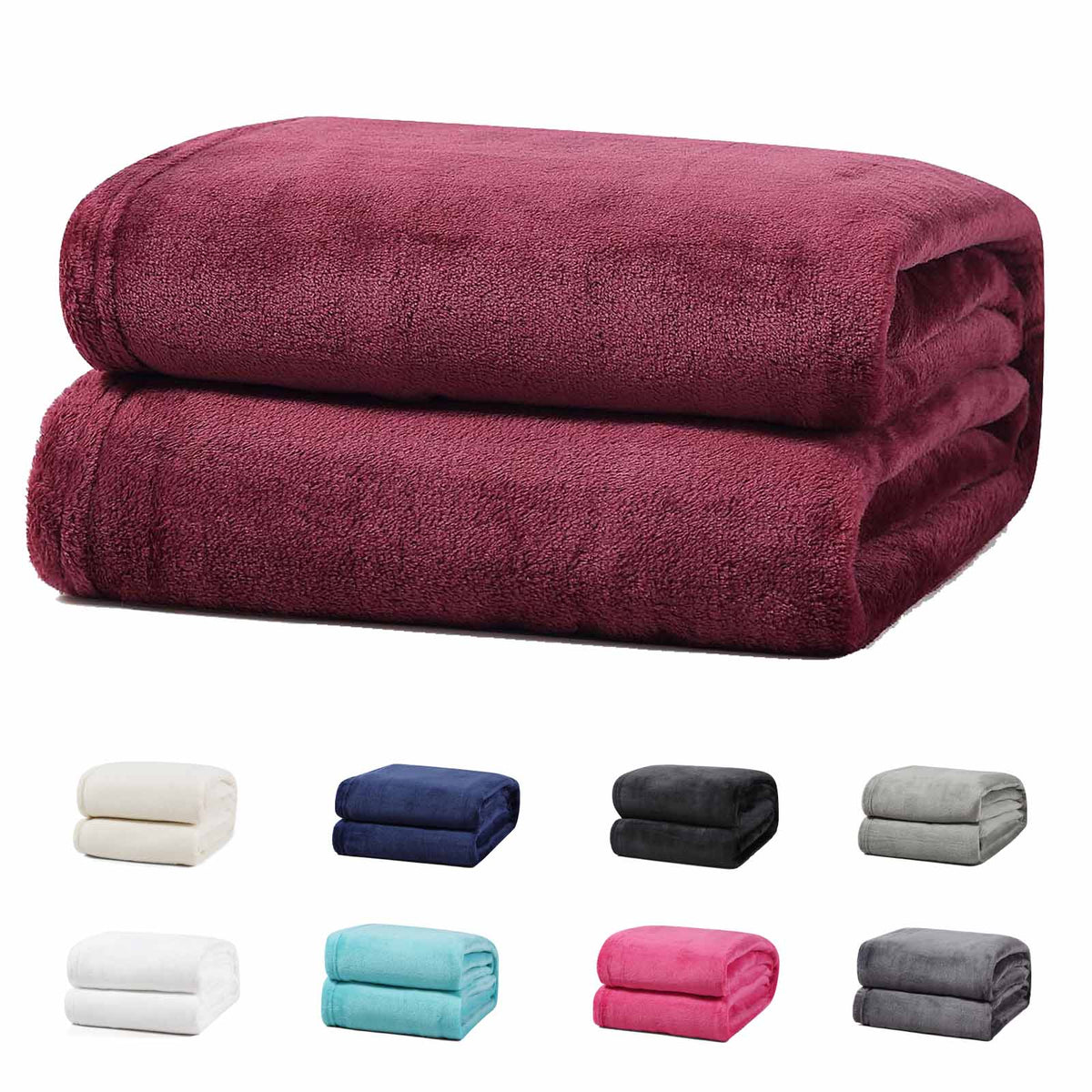 Couverture douce et douillette en polaire de haute qualité. – Buymax