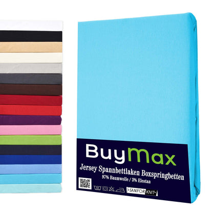 Türkis Wasserbett Spannbettlaken - Buymax