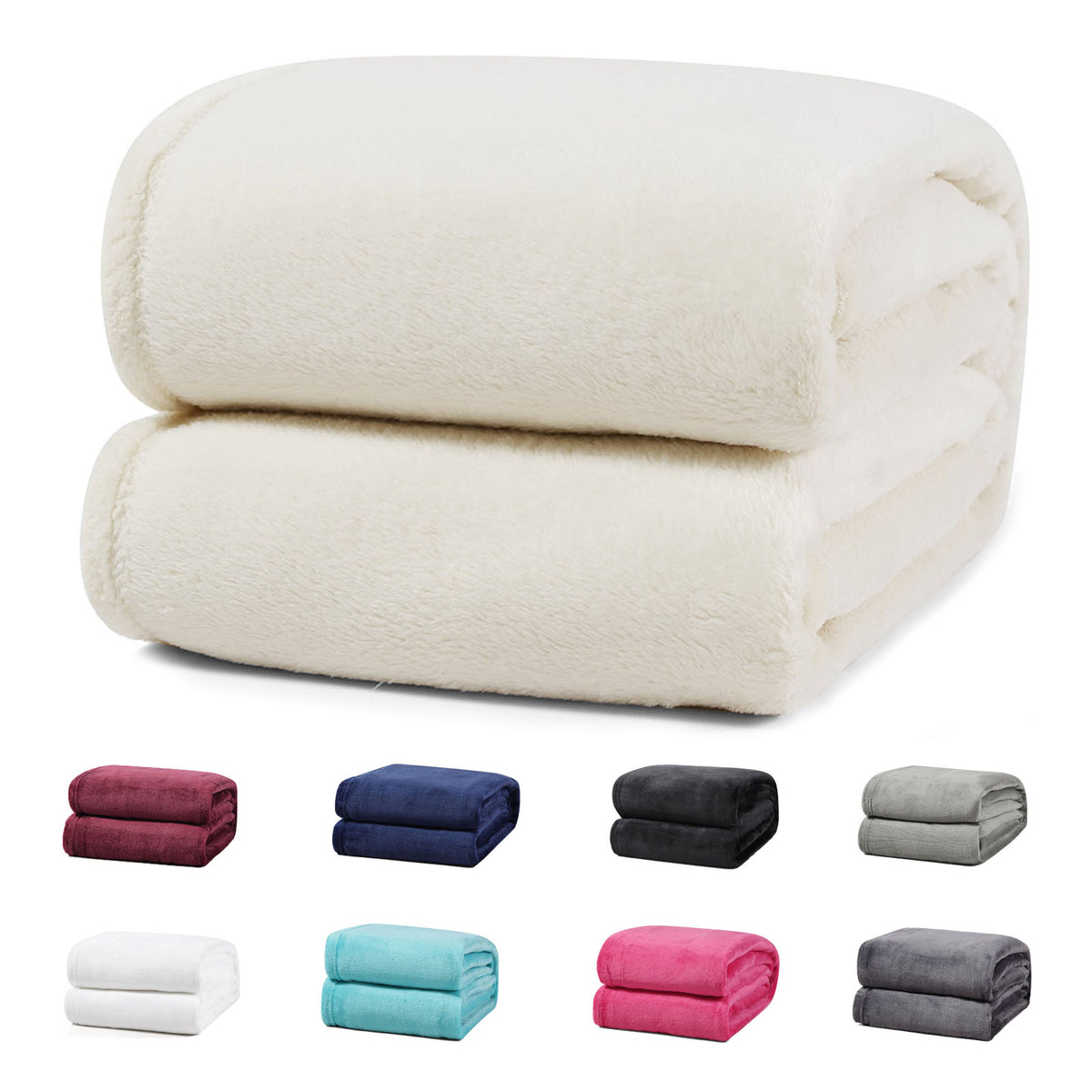 Cuddly blanket, fleece, warm, high-quality, fluffy – Buymax