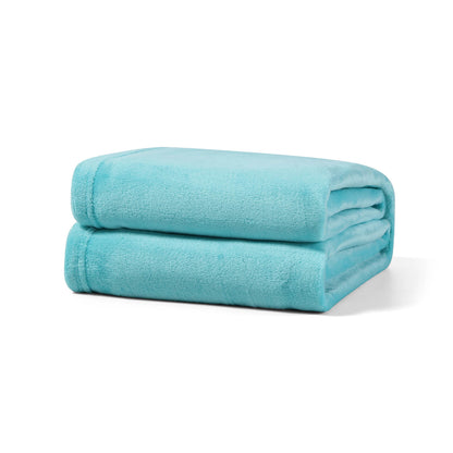 Couverture douillette polaire pétrole de haute qualité. – Buymax