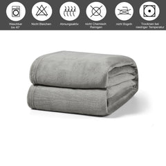 Kuscheldecke Grau - Buymax