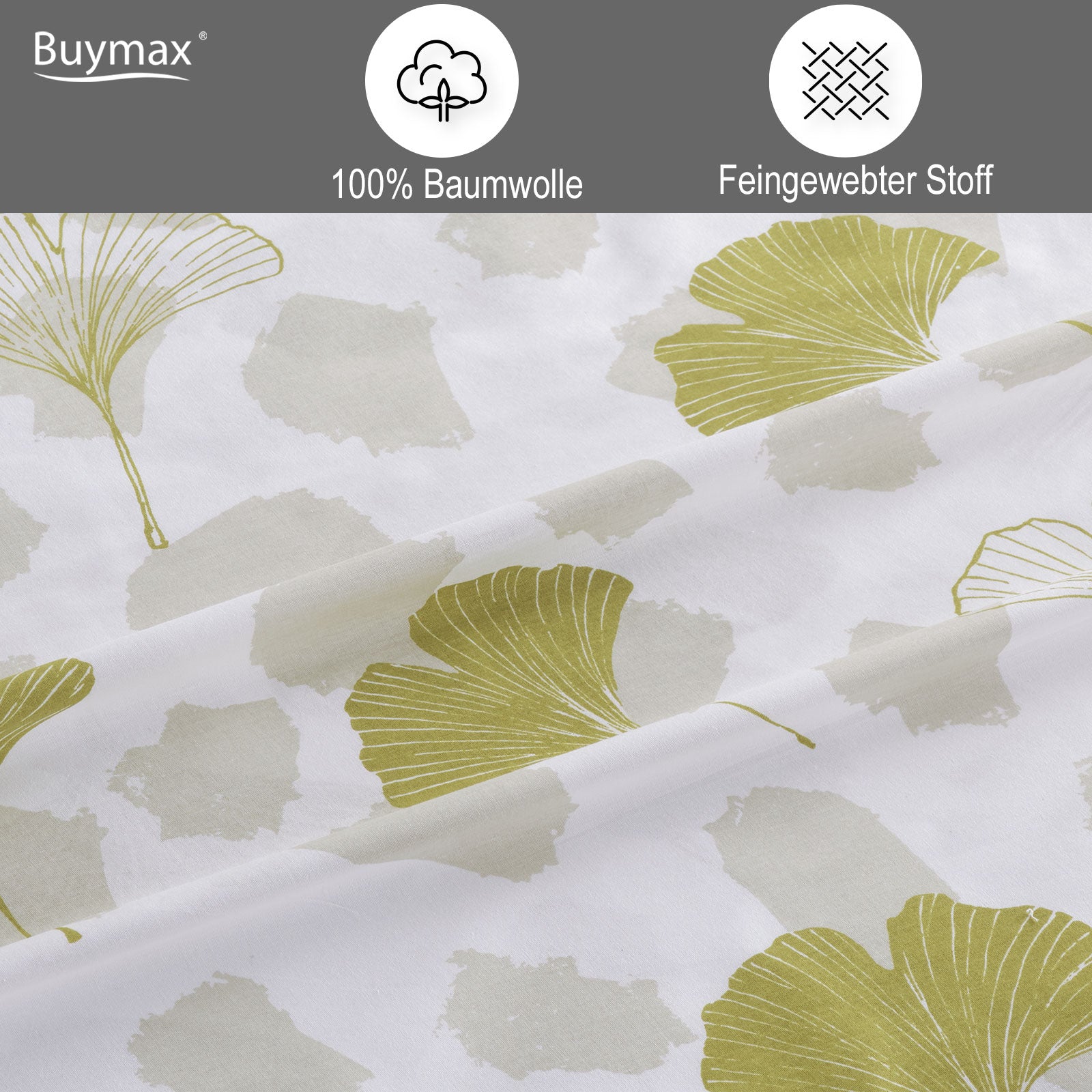  Renforcé Bettwäsche "amara" aus Baumwolle - Buymax